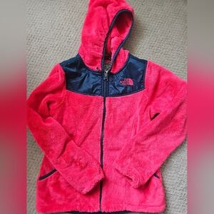 The north face girls fleece jacket sz Medium (10/12)